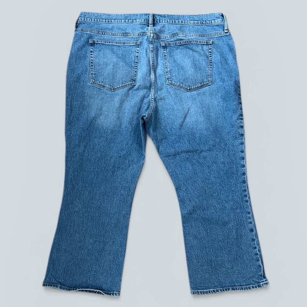 J.Crew Re-Imagined Mid Rise Flare Crop Jeans - Picture 4 of 8